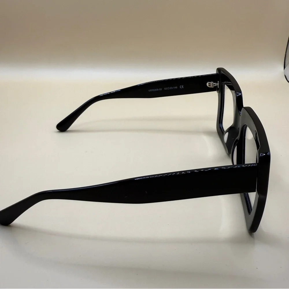 Zeelool Black Square Glasses